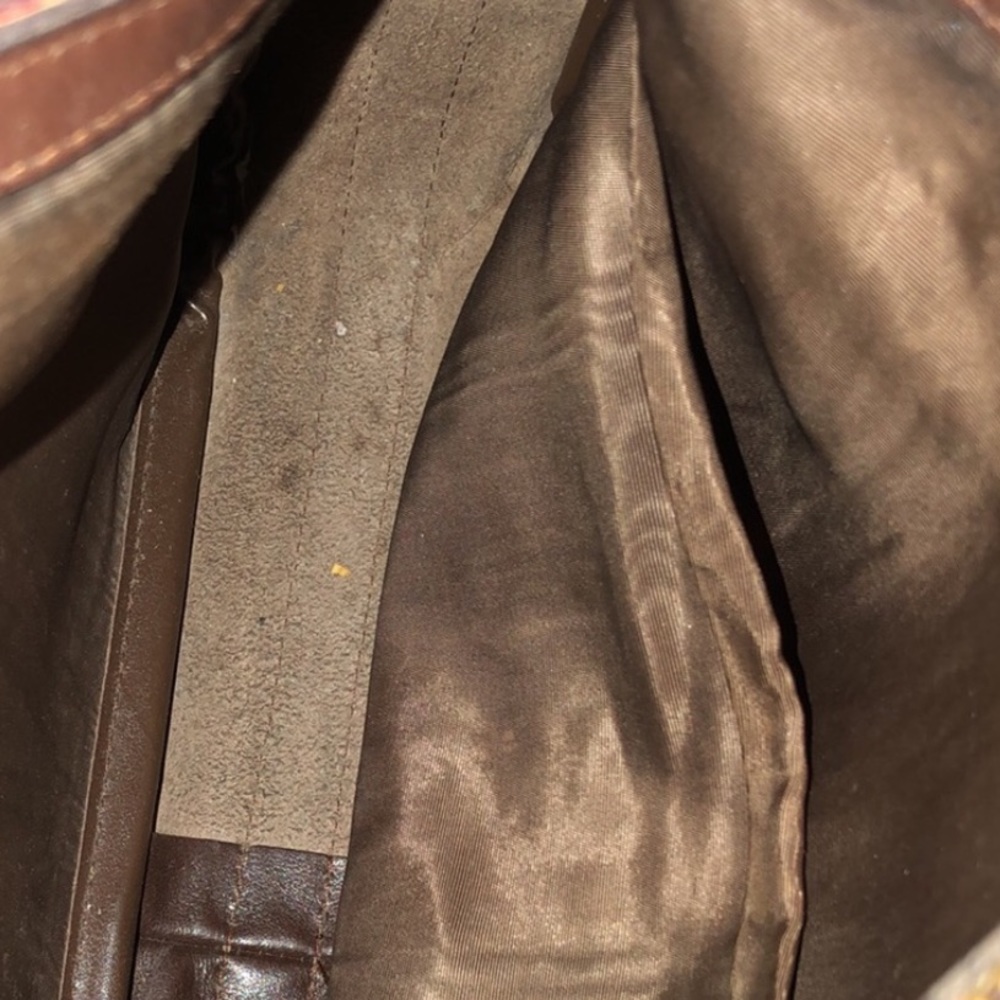 Burberry classic Nova print shoulder bag brown leather detail - Picture 14 of 15